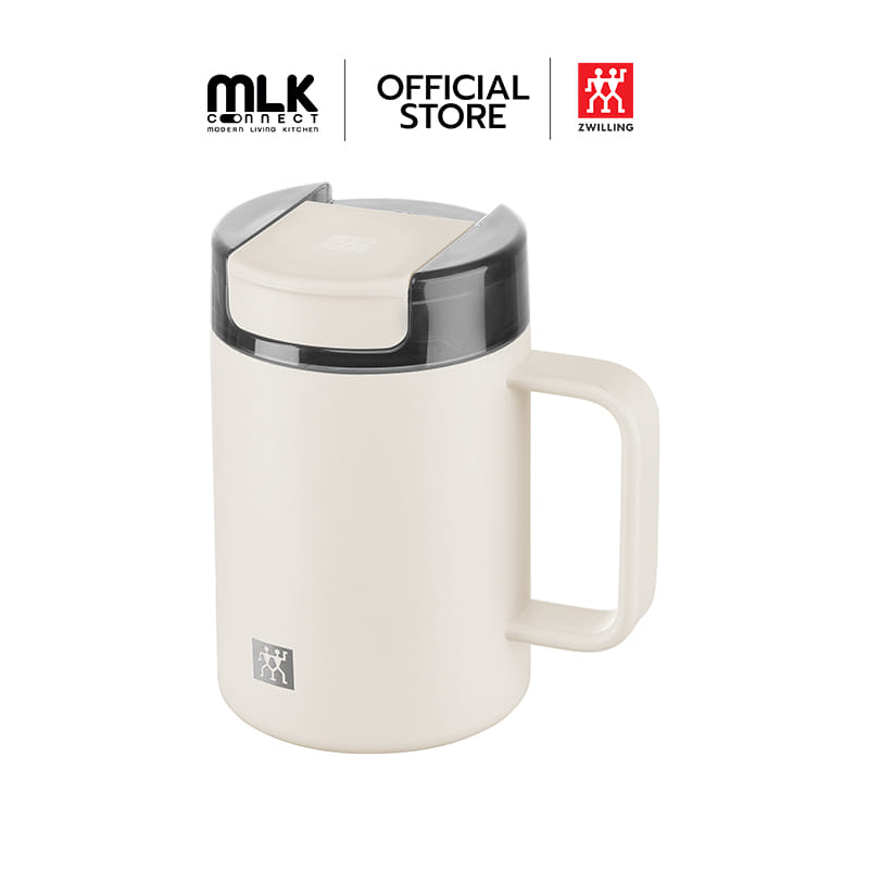 แก้วน้ำสุญญากาศ พร้อมหูจับ ZWILLING THERMO PLUS 380 มล. สี CREAM N1034330N_0